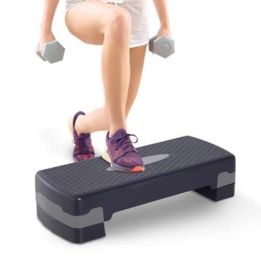 Imagem de Stepper Academia Profissional Regulável Fitness E Ajustável - Pluggei