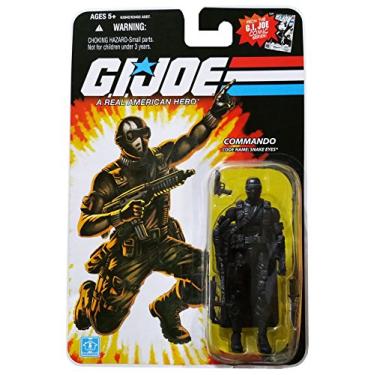 Imagem de G.I. Joe Cardback Da Série De Quadrinhos Gi 25º Aniversário: Snake Eyes (Comando) Figura Ação 3,75"