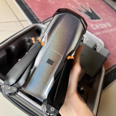 Imagem de AIR3S Película de vinil antirriscos para câmera decalque para DJI Air 3S Body Accessories Protective Sticker Coat (cinza fantasma)