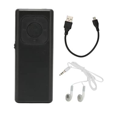 Imagem de Leitor de Música, Leitor de Música MP3 Portátil ABS, para Relaxamento (Preto)