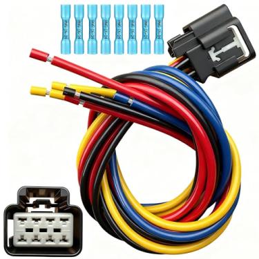 Imagem de Conector de fiação automotiva para A/C e interruptor de aquecedor/interruptor de assento elétrico/interruptor de janela elétrica OE: 15306174/S-1793, adequado para Chevrolet Express 1500(14-08)/GMC