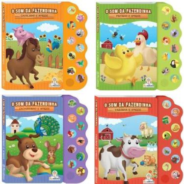 Imagem de Kit Som da Fazendinha: Cachorrinho + Cavalinho + Pintinho + Vaquinha (