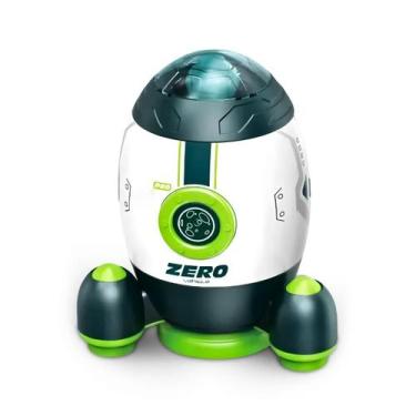 Imagem de Foguete Espacial Infantil com Astronauta Brinquedo - Verde - Meu confo