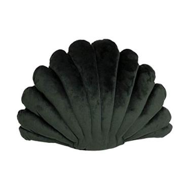 Imagem de Almofada Decorativa Concha Militar M – em Formato Criativo de Concha, Tecido Veludo, Enchimento Incluso (26 × 40 cm)