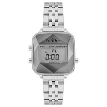 Imagem de Relógio Condor Feminino Digital Prata - COJHS06BAA/4K-Feminino