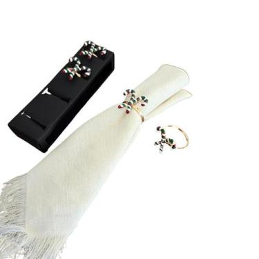 Imagem de Anel- argola - porta guardanapo - mesa posta - natal - TOK DA CASA