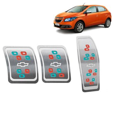 Imagem de Pedaleira Manual Chevrolet Onix Lollapalooza Prata