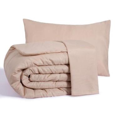 Imagem de Kit Edredom Casal Queen 3 Peças Margarida Cama Box - Mr Dias, Avela