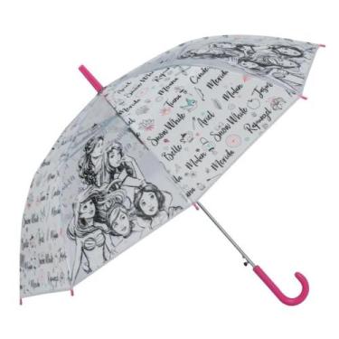 Imagem de Guarda Chuva E Sombrinha Princesa Disney Infantil Criança - Brizi