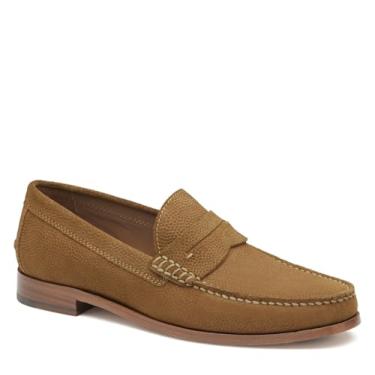 Imagem de Johnston & Murphy Bota masculina Watts com cadarço, Couro de bezerro italiano polido marrom, 13