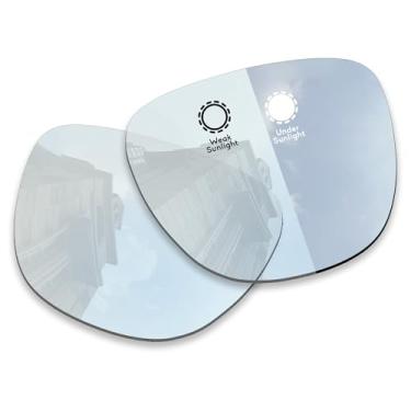 Imagem de Betterun Lentes de substituição fotocromáticas de titânio para óculos inteligentes Ray-Ban Meta Wayfarer (Gen 2) RW4012 53 mm