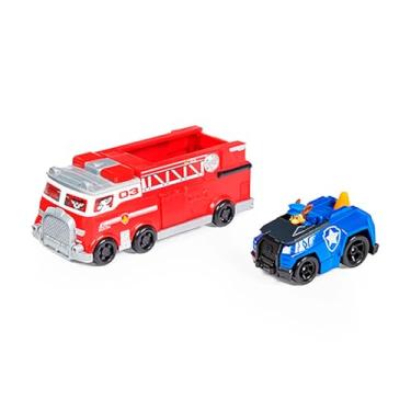Imagem de SUNNY, Carrinho de Brinquedo, Caminhão Bombeiro, Patrulha Canina, True Metal - Com Acessórios