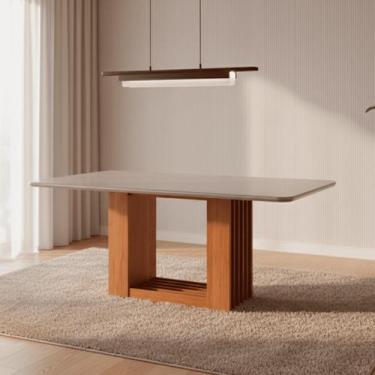 Imagem de Mesa para Sala de Jantar Ariela 210 Cm - Cimol
