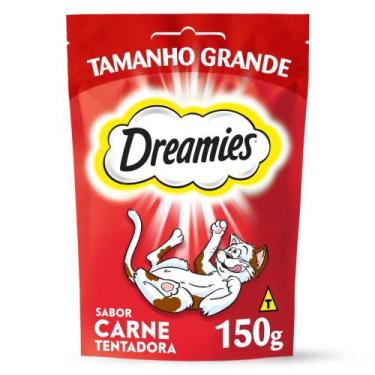 Imagem de Petisco Dreamies Carne Tentadora Gatos Adultos 150g