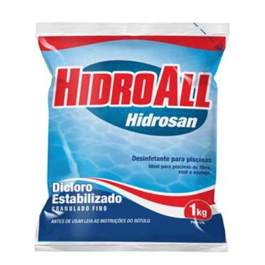 Imagem de Cloro piscina hidrosan plus 1kg hidroall