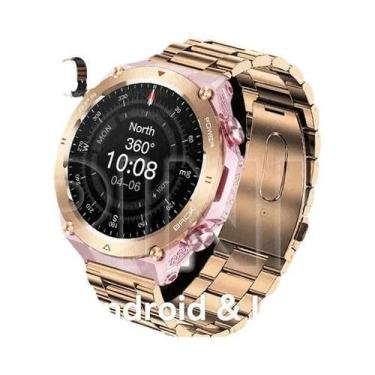 Imagem de Relógio Inteligente Militar Masculino Com GPS, À Prova D'Água 3ATM, Bú