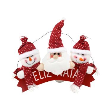 Imagem de Decoração com Placa Natal Le 37cm