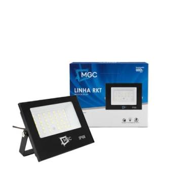 Imagem de Refletor de led 100w bivolt IP66 6500K luz branca fria - MGC