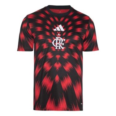 Imagem de Camiseta Adidas Flamengo Pré Jogo 2025/26 Masculina