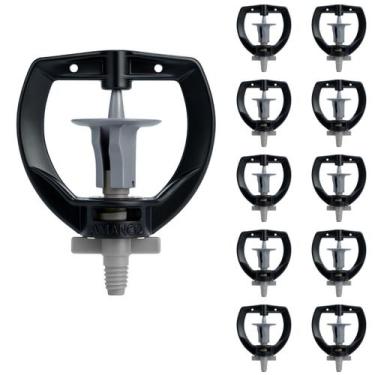 Imagem de Kit 10 Microaspersores MF2 30 LPH Amanco Hortas e Jardins  Irrigação U