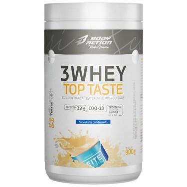 Imagem de Whey Protein 3w Top Taste 900g Concentrado Isolado Proteina - Bodyacti