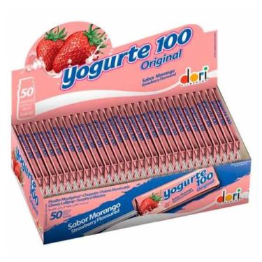 Imagem de Pirulito mast. yogurte 100 original 560 g cx com 50 unidades - DORI