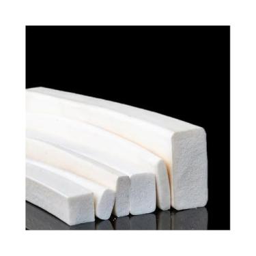 Imagem de Fita De Vedação Quadrada De Espuma De Silicone Branca, 1m, Resistente A Altas Temperaturas & Anticongelante, Para Portas/Janelas/Carros - (2x30mm A 35x35mm) | Vedação Antirruído Antichuva(20x40mm)