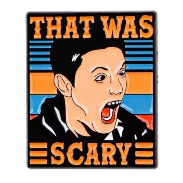 Imagem de Dean Winchester That Was Scary Driver Picks the Music Shotgun Shuts His Cakehole Supernatural Baby Car TV Show Fantasy Horror Drama Magic 3.3 cm emblema esmaltado