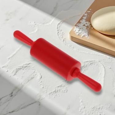 Imagem de Generic 1 rolo de massa pequeno de plástico de silicone vermelho 24 cm