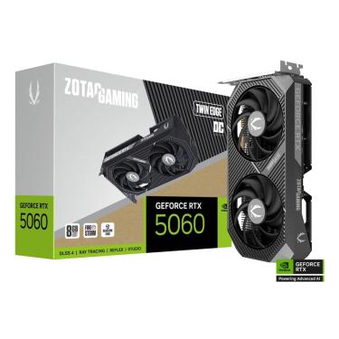 Imagem de GPU Gaming GeForce RTX 5060 8GB GDDR7 Twin Edge Zotac