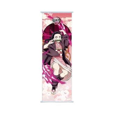 Imagem de Pôster De Anime Kamado Nezuko Decoração De Parede Demon Slayer Reel Lo