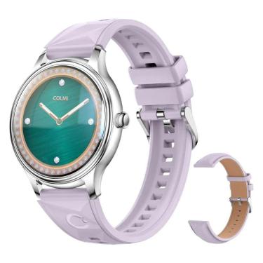 Imagem de Relógio Smartwatch Corpo De 7,9 Mm, Tela Amoled De 1,32 Polegada Prateado