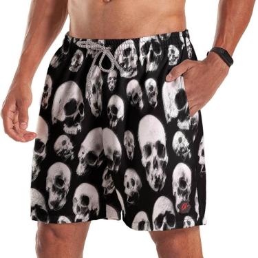 Imagem de Short Bermuda Caveiras Gothic 1-Masculino