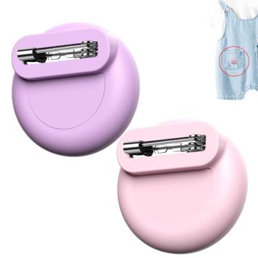 Imagem de Suporte para AirTag para crianças com pino invisível, antiperda, capa leve para rastreador GPS para Air Tag-pacote com 2 capas à prova d'água para crianças, bebês, idosos, bagagem, sapatos, roupas