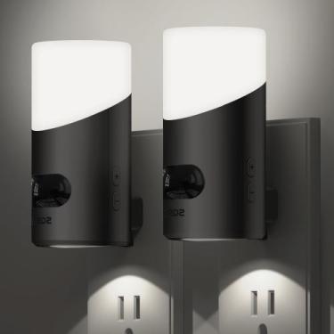 Imagem de Lâmpada noturna com sensor de movimento Lyridz LED 1-150LM, pacote com