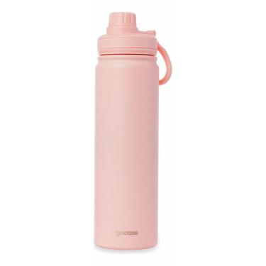 Imagem de Garrafa Térmica Fresh 650ml Gocase - Rosa Clear-Unissex
