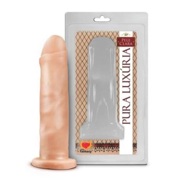 Imagem de Pênis Realístico Maciço 16,5 X 3,8Cm Prótese Atóxico Pênis Autoconhecimento PA011