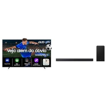 Imagem de Samsung Vision AI TV 55" QLED 4K QEF1 2025 + Soundbar B-Series HW-B450F 2.1 canais Suwoofer incluso 2027