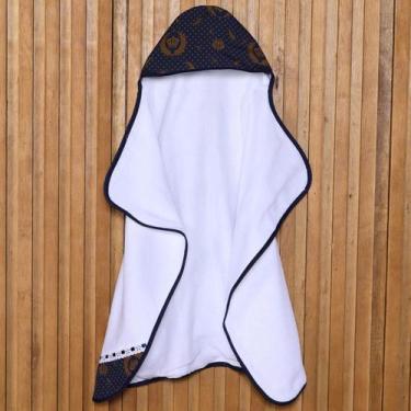 Imagem de Toalha de Banho Bebê Dupla Camada 100% Algodão - Mãe e Filho Enxovais 