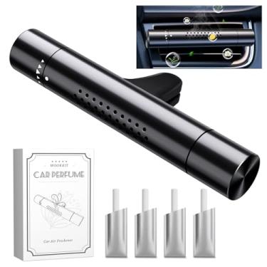 Imagem de Purificadores de ar de carro, 2025 novo upgrade difusor de perfume de carro clipes de ventilação com palitos de óleo essencial para mulheres e homens, acessórios de decoração de fragrâncias