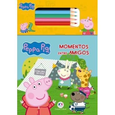 Imagem de Livro - Peppa Pig - Momentos entre amigos
