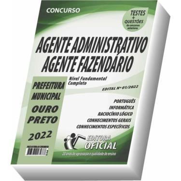 Imagem de Apostila Ouro Preto Mg Agente Fendário - Receita Municipal