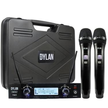 Imagem de Microfone sem fio duplo Dylan DW - 902 POWER