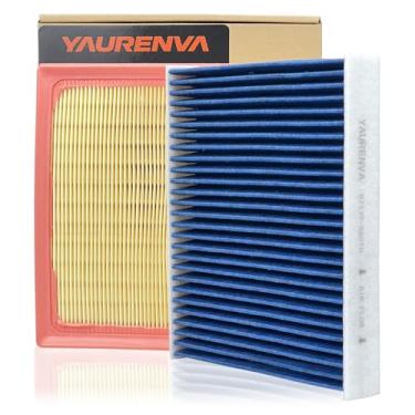 Imagem de Kit de filtro de ar para motor e cabine com carvão ativado, adequado para Subaru 2020-25 Outback/Legacy, 2018-25 Crosstrek, 2019-25 Ascent, 2017-25 Impreza, 2018-22 XV, substitui 16546AA16A