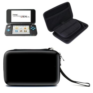 Imagem de Case Bag Bolsa Estojo Viagem e Proteção Para Nintendo New 2DS XL Preto