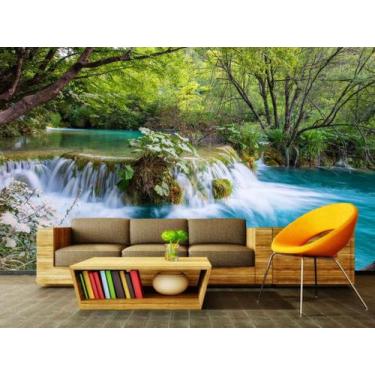 Imagem de Papel de Parede Paisagens Cachoeira 30 - 2,00 X 3,00 - Voce Decorando
