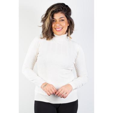 Imagem de Blusa feminina de malha gola alta 81090-Feminino