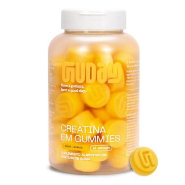 Imagem de Guday Creatina Monoidratada em Gummies 60 Gomas Sabor Laranja – Suplementação Prática e Refrescante para Sua Rotina de Treinos