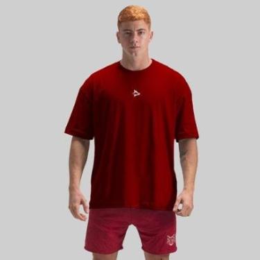 Imagem de Camiseta Oversized Alphaco Lupus Masculina-Masculino