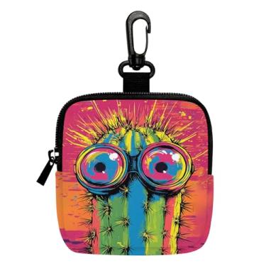 Imagem de Porta-chaves mini porta-moedas, bolsa multifuncional para chaves, porta-cartões, organizador de cabos de dados, bolsa com zíper 2, Multicolorido 00670